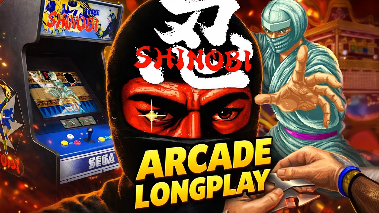 Sunday Funday - Shinobi Arcade Gameplay Longplay