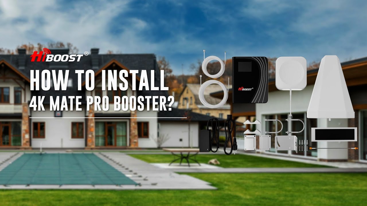 How To Install 4K Mate Pro Signal Boost? | HiBoost