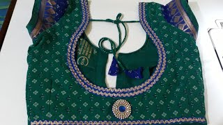 blouse ka matka gala design