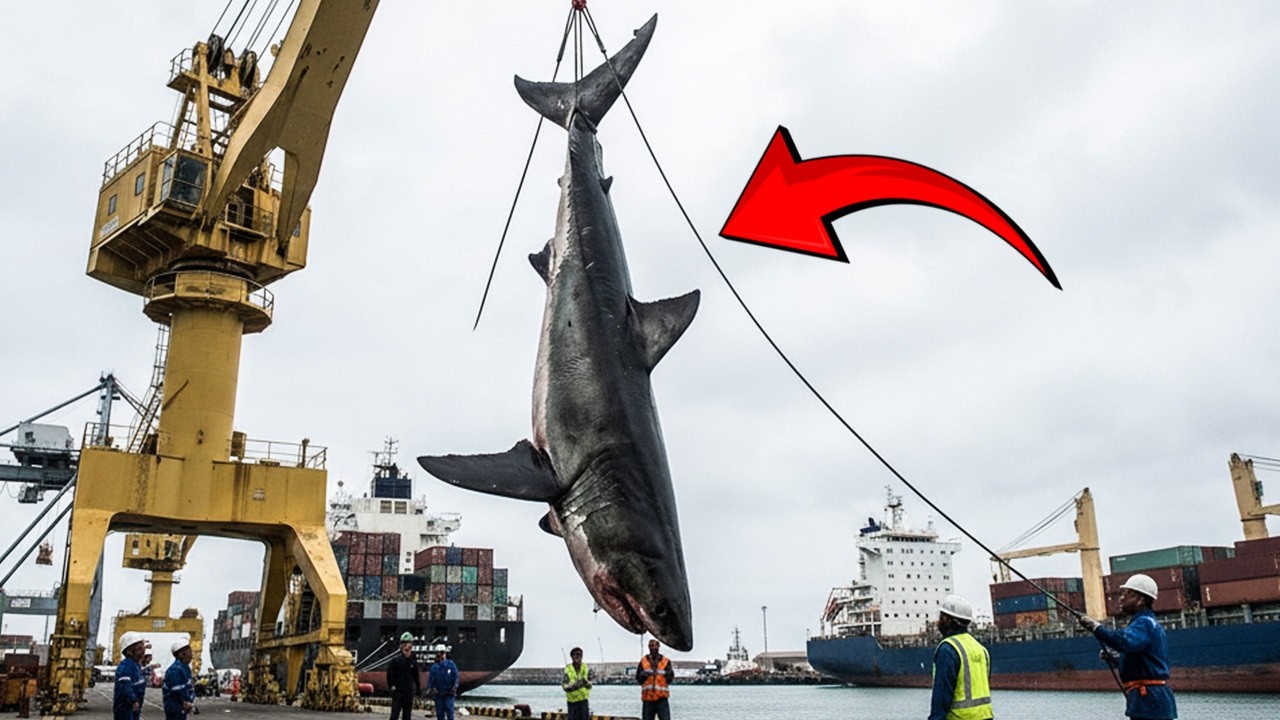 Крупнейшие уловы акул всех времен! Рыбаки пойманы!