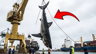 Top 5 Biggest Shark Catches Of All Times! Fishermen Captured !