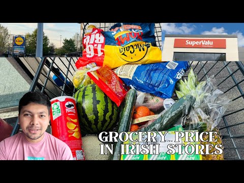 Grocery Price in Irish store Ireland's Grocery Prices Vegetable Fruits Food Essentials