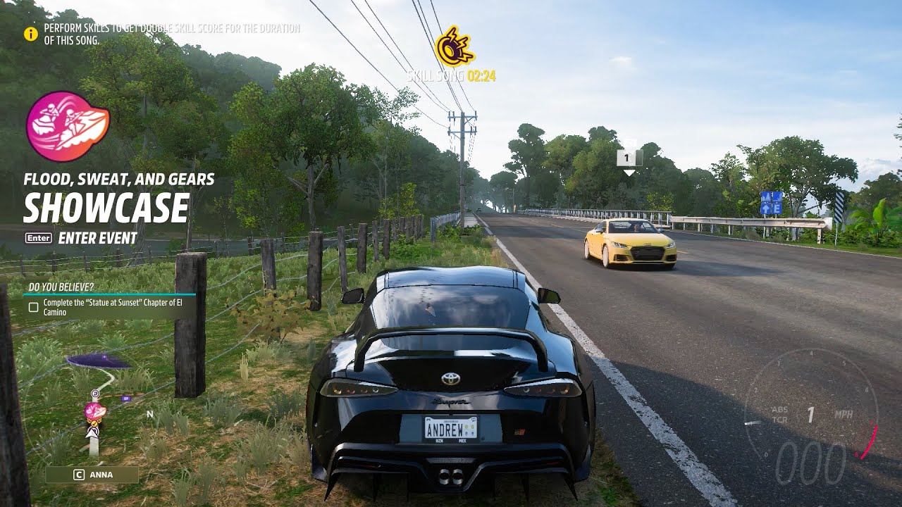 FLOOD, SWEAT, AND GEARS SHOWCASE RACE (FORZA HORRIZON 5)