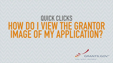 Quick Clicks: How Do I View the Grantor Image of My Application?