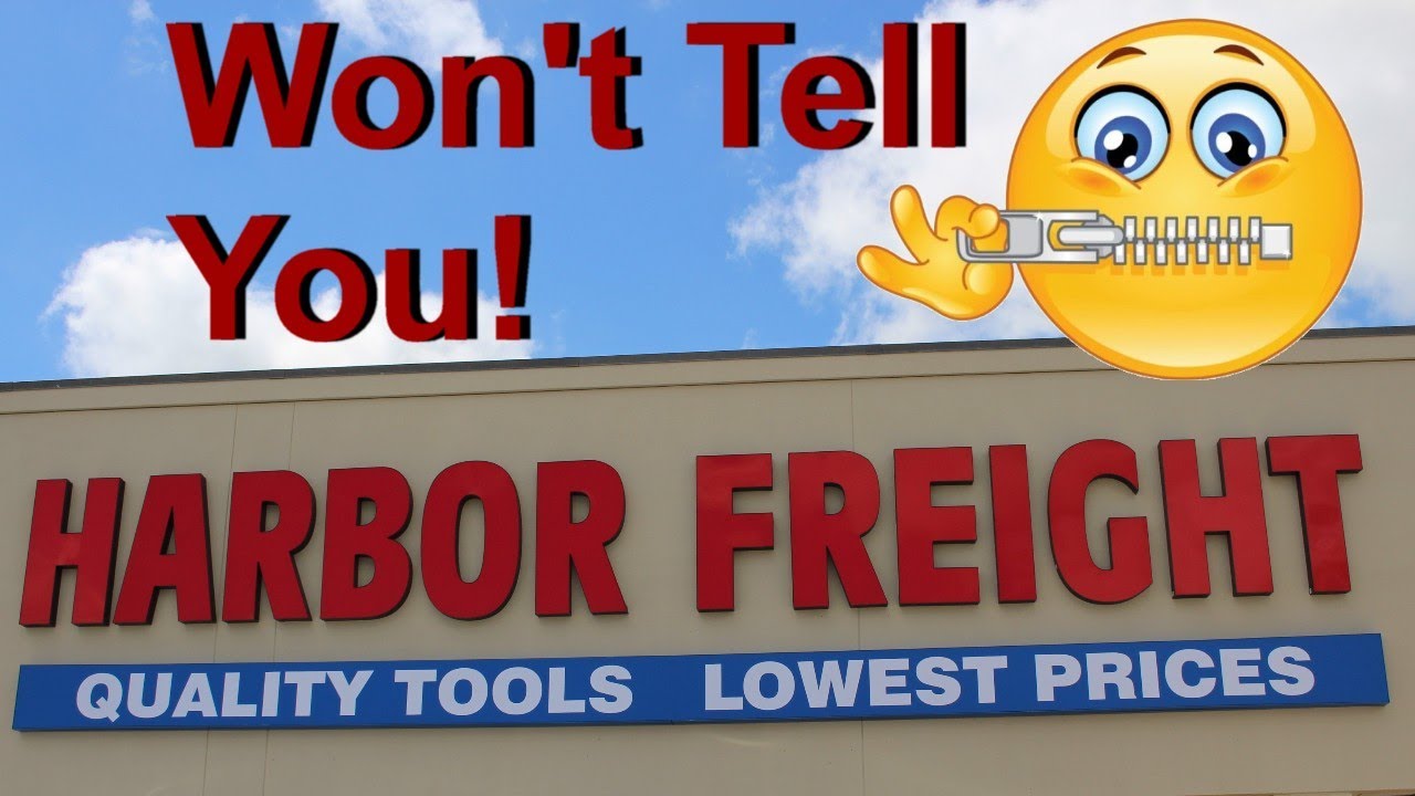 15 Things Harbor Freight Employees Won't Tell You! YouTube