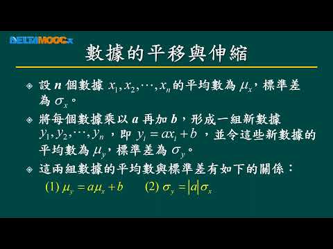高中數學_跟著小蟒蛇玩數學-計算數學基礎學_Python算數學(二)模擬與數據分析_一維數據分析─數據的伸縮與平移_劉繕榜