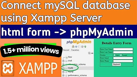 Php database connection - YouTube