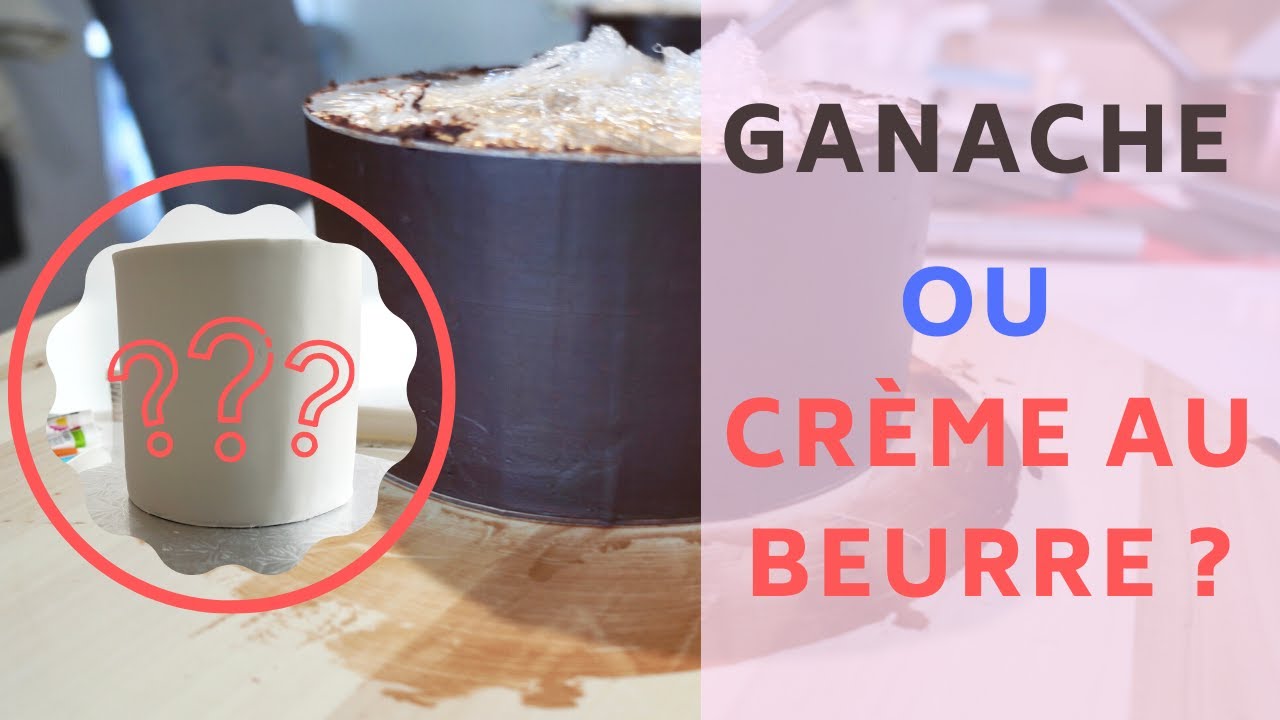 Cake Design à la pâte à sucre : Ganache ou crème au beurre ?