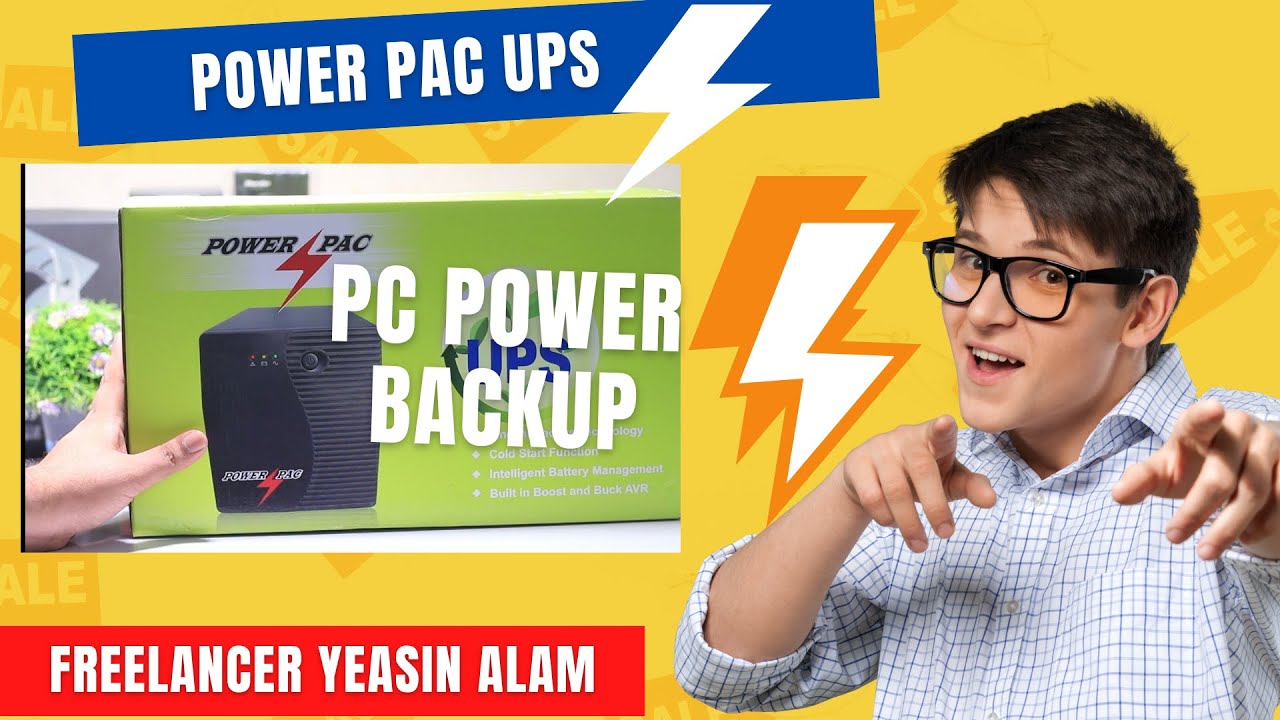 Power Pac UPS OL650 for PC 22 under 3k priceups unboxing!! ups 