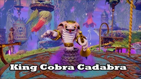 Skylanders: Trap Team - King Cobra Cadabra Gameplay Video