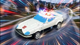 The PERFECT Prowl Police Car Robot Transformers Studio Series MTMTE Deluxe Prowl Chefatron Review