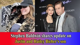 Stephen Baldwin shares update on Justin and Hailey Bieber's son || Celebrity Habits 24h ||
