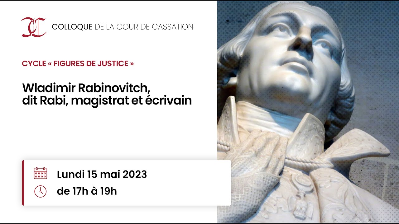 Max Rabinovitch Wladimir Rabinovitch, dit Rabi, magistrat et écrivain - YouTube
