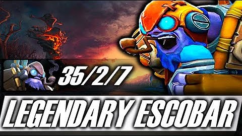 LEGENDARY ESCOBAR TINKER IS BACK! | DOTA 2 TINKER GAMEPLAY