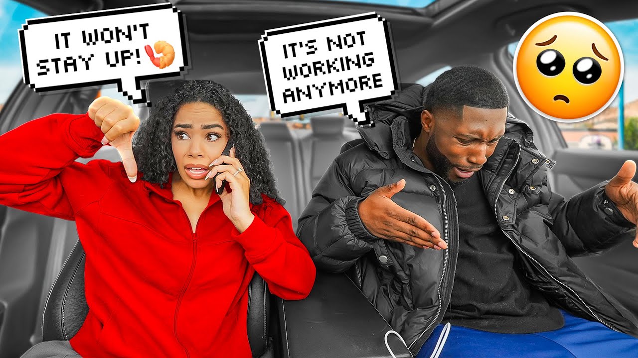 My Fiance Overhears Me Tell My Best Friend His “WILLY WON’T STAY UP!”🍆 PRANK! *HILARIOUS*