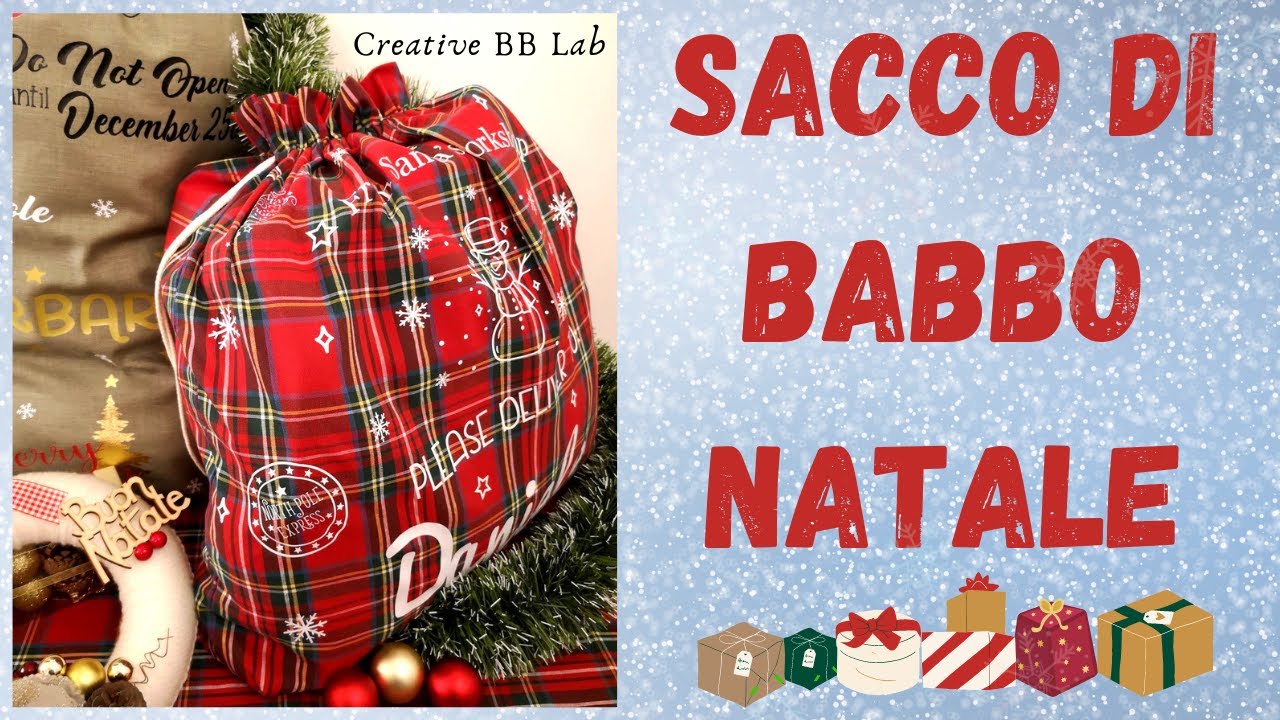 Idena Sacco Regalo Di Natale In Feltro Rosso 90x60 Cm Con Nastro – Capiente E Decorativo Per I Tuoi Regali