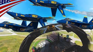 Mega Awesome Airshow “Blue Angels 2021” All F/A-18Super Hornet