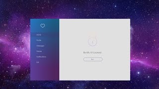 C#, vb.Net PROGRAMMING - Modern Flat Gradient side menu | Tabs with  Bunifu UI 1.5  現代設計用戶界面