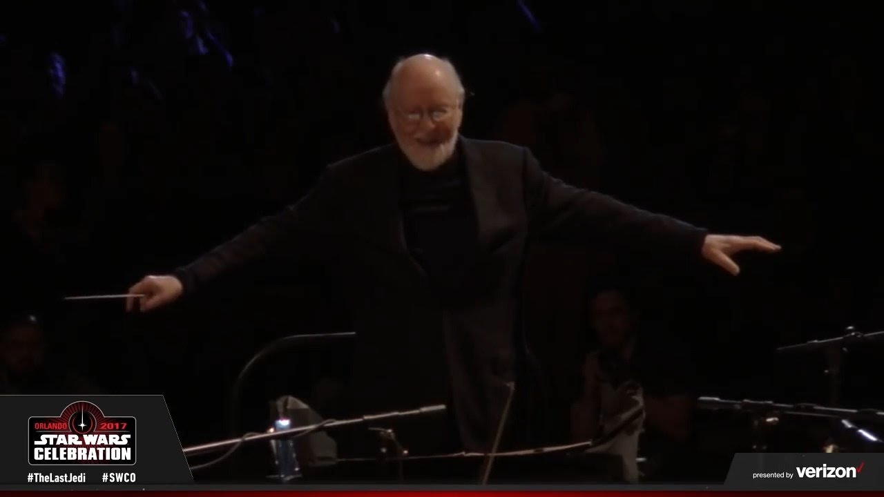 JOHN WILLIAMS musical tribute to Carrie Fisher at Star Wars Celebration 2017
