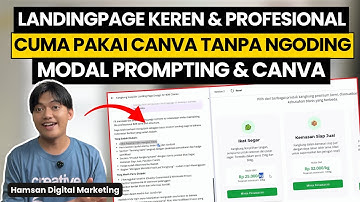 Bikin Landing Page Profesional di Canva! Tanpa Ngoding - Cara Membuat Landing Page di Canva