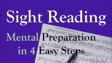 Sight Reading for violinists in 4 Easy Steps - Improve your skills