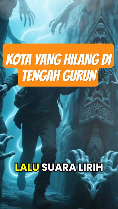 Kota yang hilang di tengah gurun #shortvideo #misteri #mitosantiguos #sejarahdunia #mitosataufakta