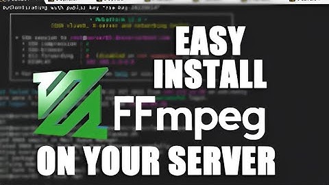 How to Install FFMPEG on your server via SSH?