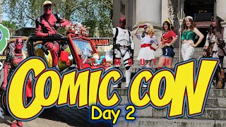 PORTSMOUTH COMIC CON 2024 - Day 2 - Awesome Deadpool moments, Star Wars, and Ghostbusters Cosplays!!