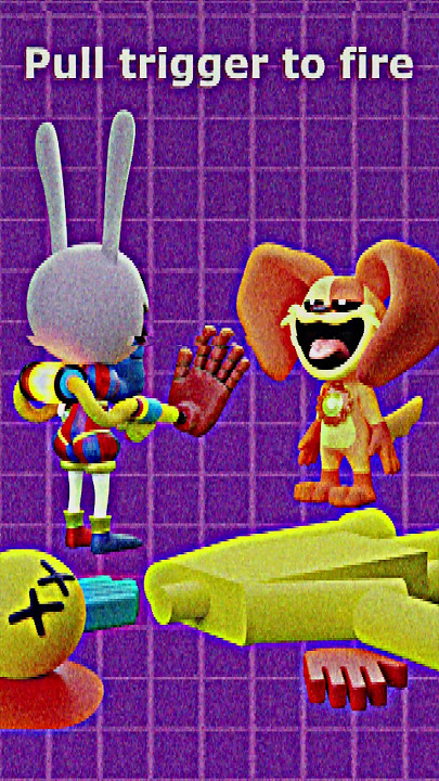 Poppy playtime grab pack VHS tutorial #theamazingdigitalcircus #dogday