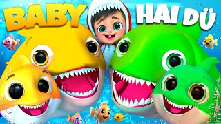 Baby Hai dü dü  , Hai Finger Familie 🖐, Kinderlieder 💛🌛⭐️🎶 DIE 30 BESTEN | Küken 🐣⏰ #babyshark