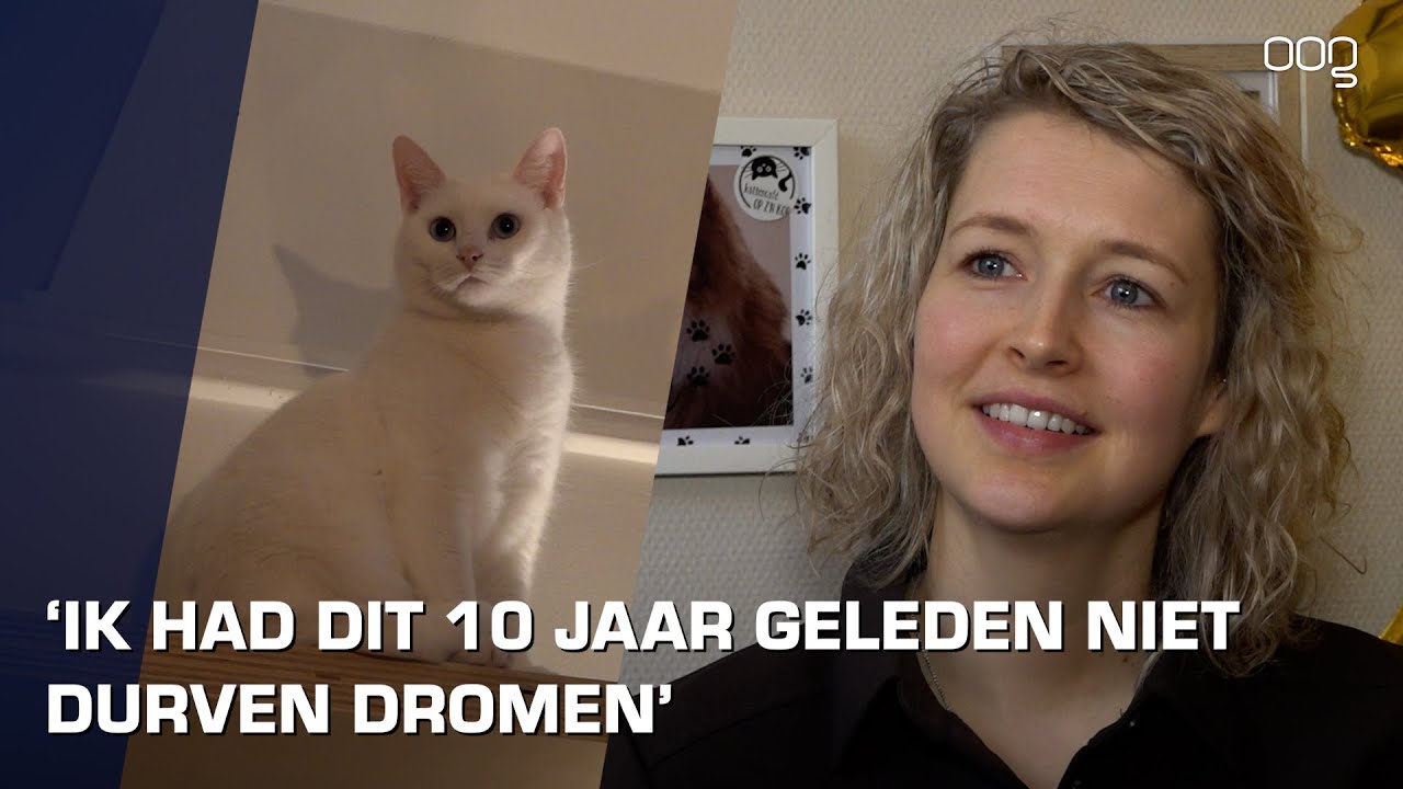 Noorderzonkat vindt thuis in jubilerend kattencafé: “Woensdag de hele dag feest”