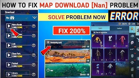 New Trick 😍 Pubg Map Download Nan Problem | How to Fix Map Not Downloading In Pubg) outfit problem