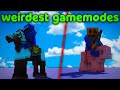the weirdest modes in minecraft...