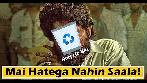 Remove Recycle Bin from Desktop Screen in Windows 11 | #Shorts