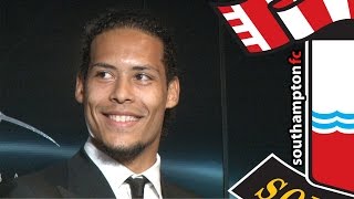 Virgil van Dijk collects Fans' Player of the Season award