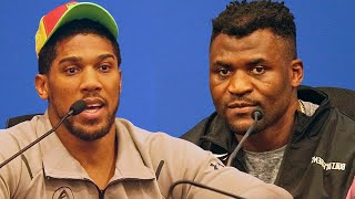 Anthony Joshua FULL POST FIGHT press conference after Ngannou KO!