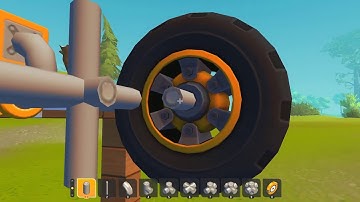 How to make a Simple Piston Engine car for Scrap Mechanic Survival