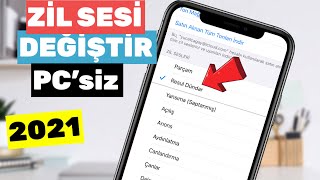 🔥 IPHONE ZİL SESİ YAPMA 2021 | Iphone Zil Sesi Değiştirme JAİLBREAKSIZ #shorts Resimi