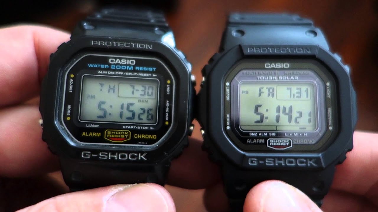 Casio G-Shock GW-5000-1JF unboxing & first impressions - YouTube