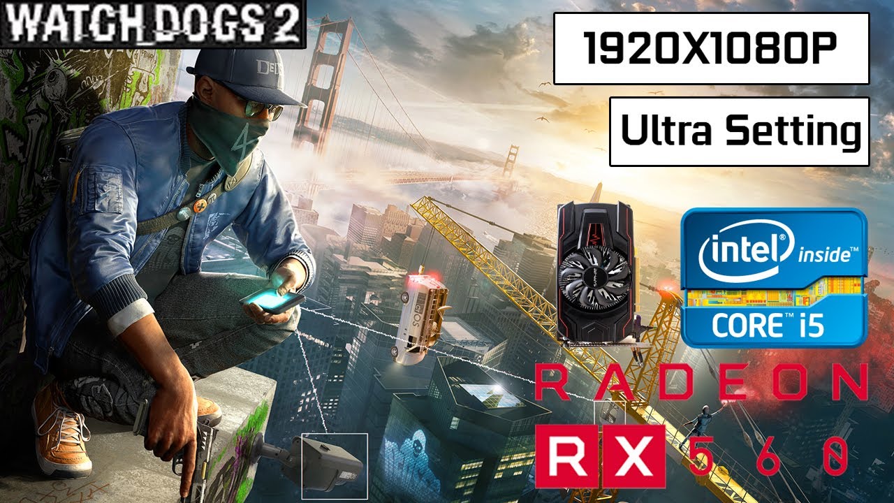 WATCHDOGS|Gameplay|CI5-3570|8DR3|RX560-4GB|Ultra-Settings|1080P