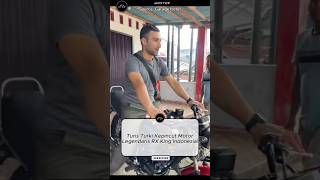 Turkish Tourists Smitten by Indonesia's Legendary RX King Motorcycle!! #reaction #viral #trend #f...