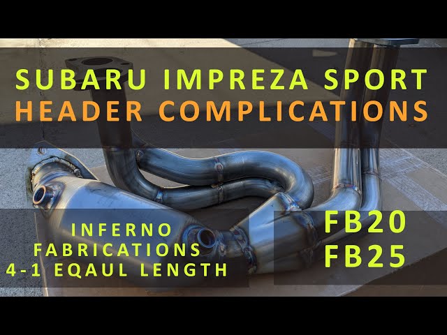 希少！】インプレッサスポーツGP Tsudo FB20 UEL Headers Subaru