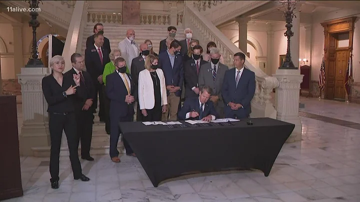 Kemp signs multiple bills into law