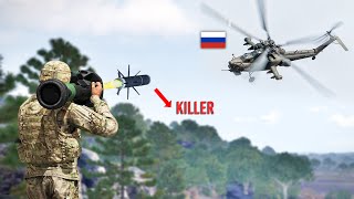 MI-28N VS JAVELIN | seconds of a Russian \\