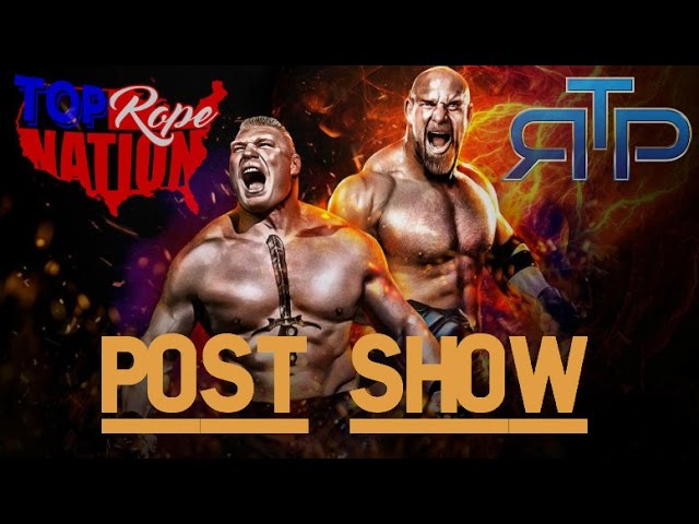 WWE Survivor Series 2016 Post Show (Top Rope Nation)