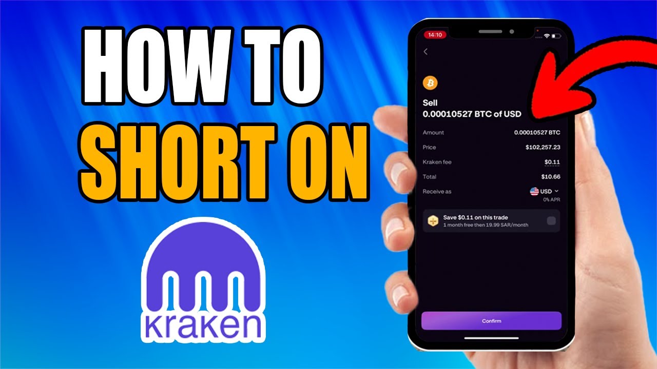 How To Short On Kraken App | Short Bitcoin On Kraken - YouTube