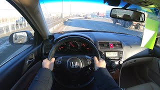 2007 honda accord POV test drive