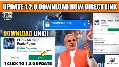 OMG 1.2.0 PUBG MOBILE    UPDATE HERE | HOW TO UPDATE 1.2.0 |PUBG MOBILE UNBAN IN INDIA