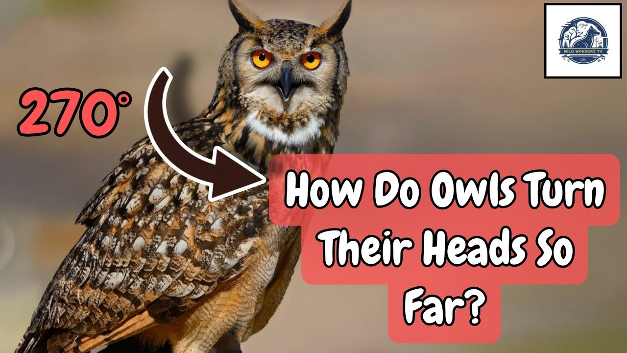 The Secret Behind Owls' Incredible Head Rotation #Owls #WildlifeFacts # ...