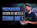 Cómo preparar una sesión para MEZCLA en Presonus Studio One 5 🎚